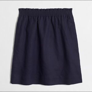 J. Crew Wool A-line elastic Skirt